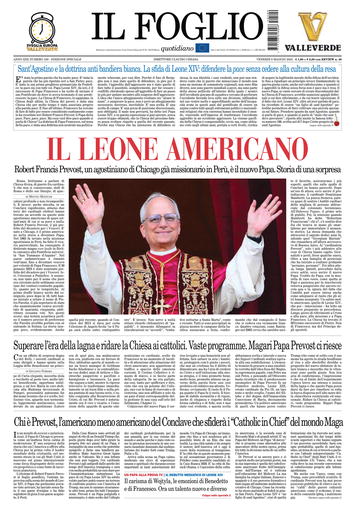 Prima-pagina-il foglio-messina-edizione-di-oggi-11-05-2025